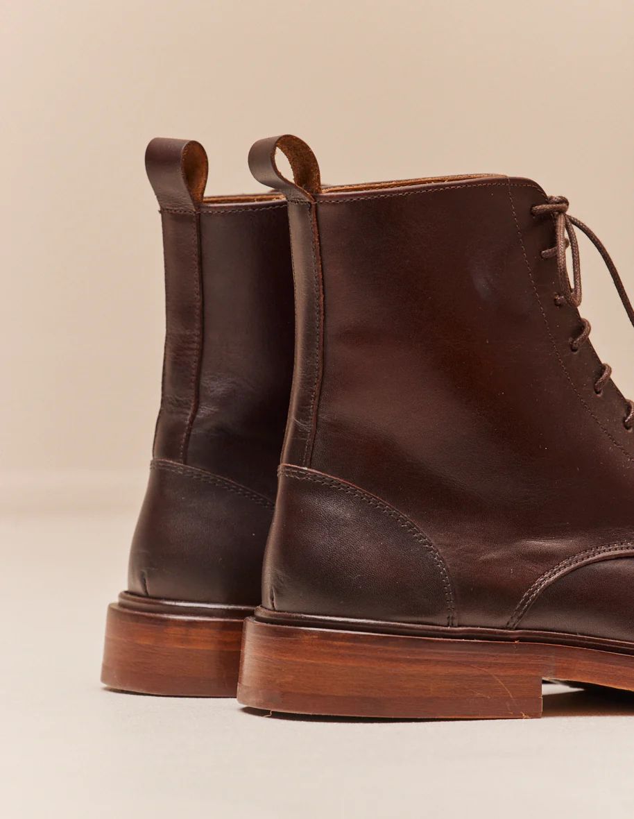 Timothée leather boots - M.Moustache