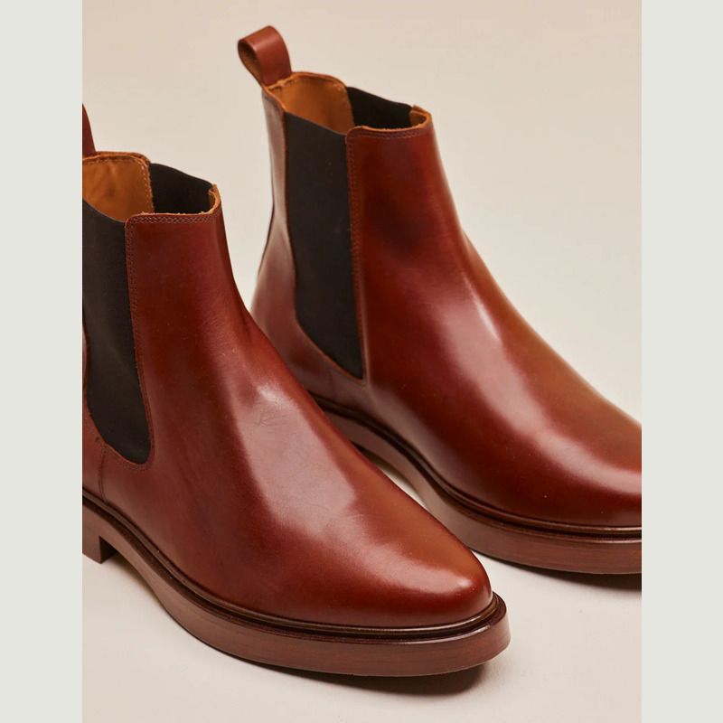 Nicolas leather boots - M.Moustache
