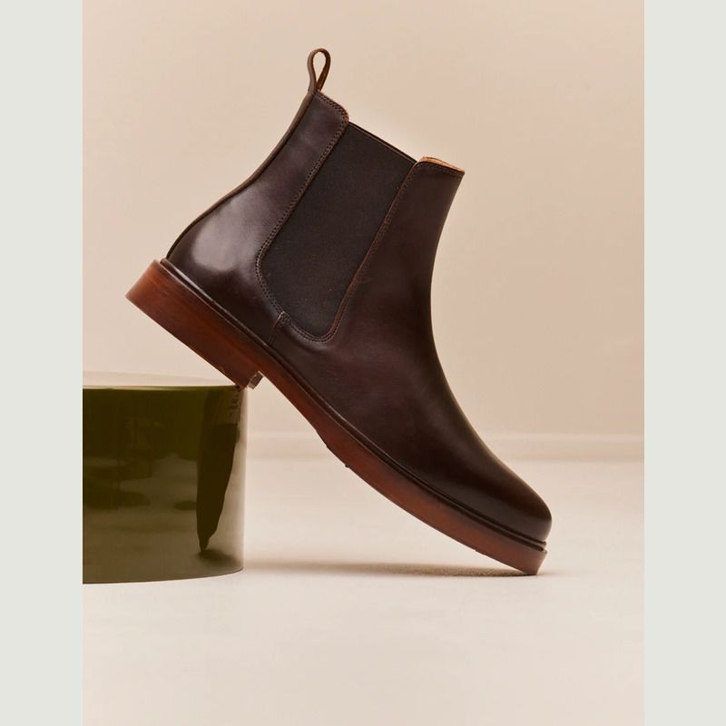 Nicolas leather boots - M.Moustache