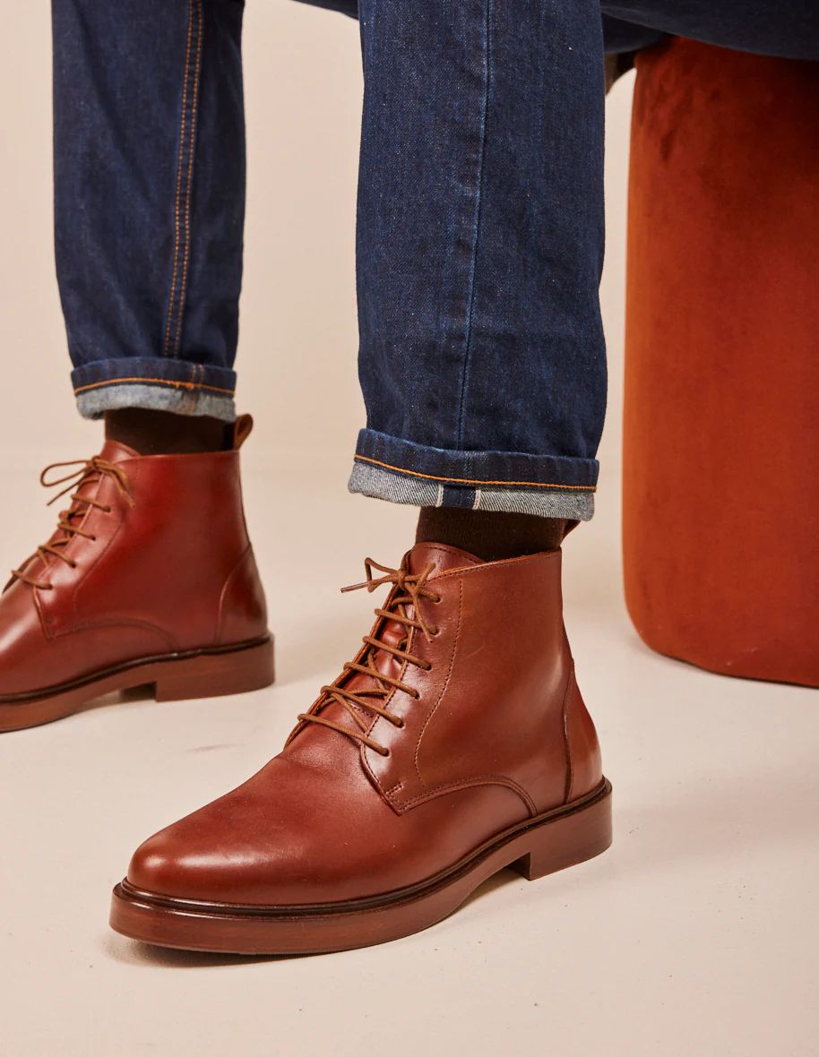 Guillaume leather boots - M.Moustache