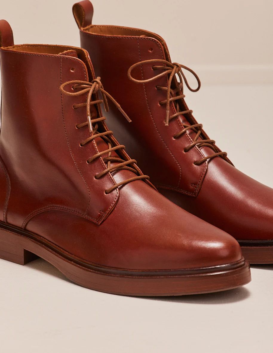 Timothée leather boots - Odaje