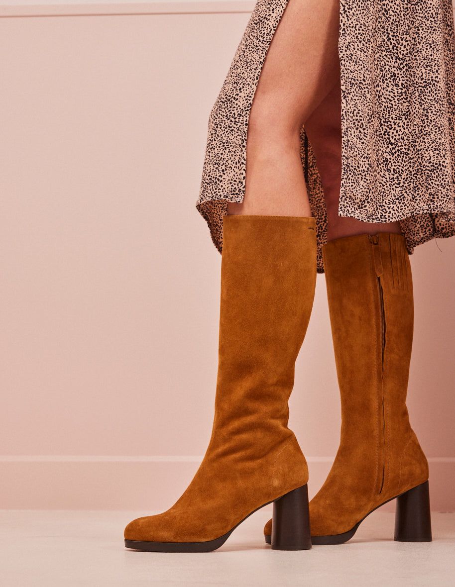 Adeline suede boots - Odaje