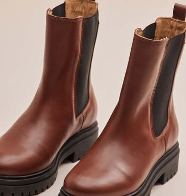 Amélie leather boots