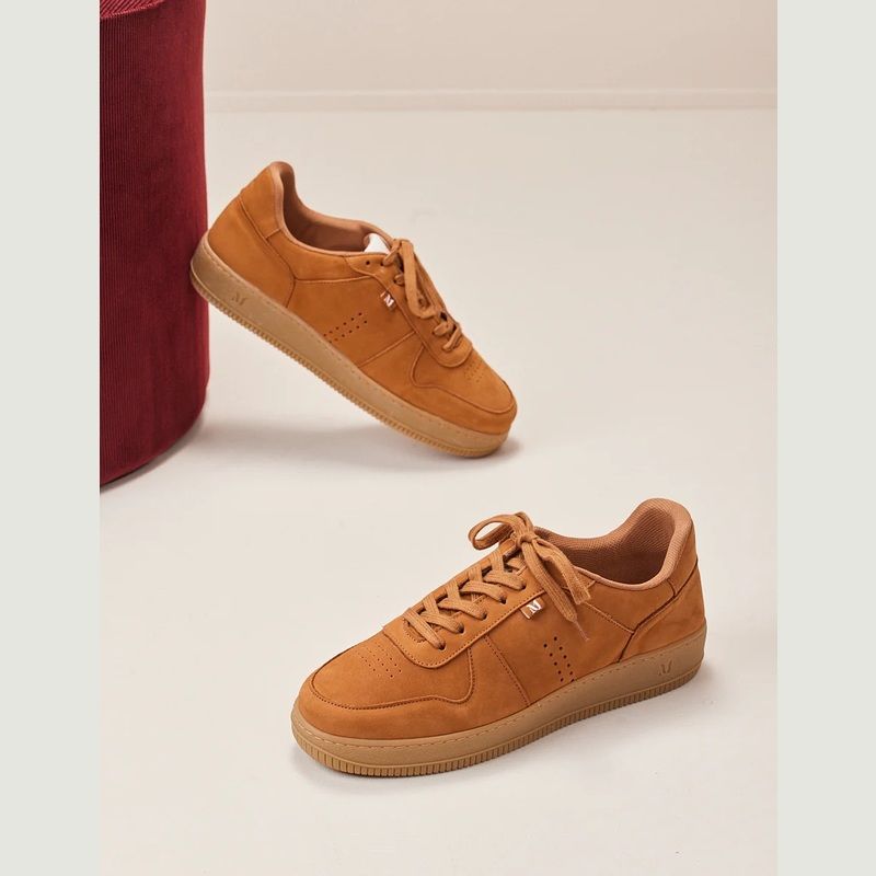 Sneakers basses en nubuck Maxence - M.Moustache