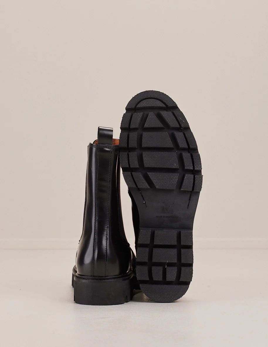 Chelsea boots en cuir box Raoul - M.Moustache