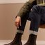 Chelsea-Boots in genarbtem Pull-up-Leder Raoul - M.Moustache