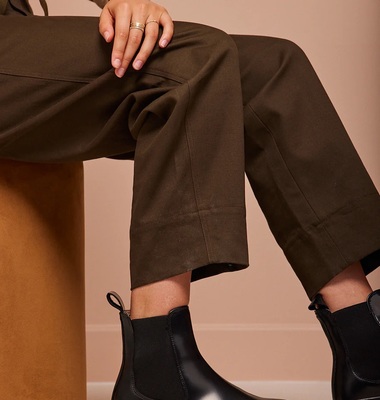 Chelsea boots en cuir Flora