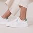 Apolline leather and sponge low top trainers  - M.Moustache