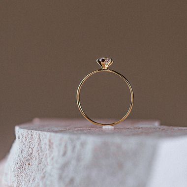 Classic Engagement Ring: ReMind Medium Solitaire