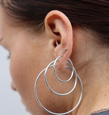 Senorita 25 Hoop Earrings