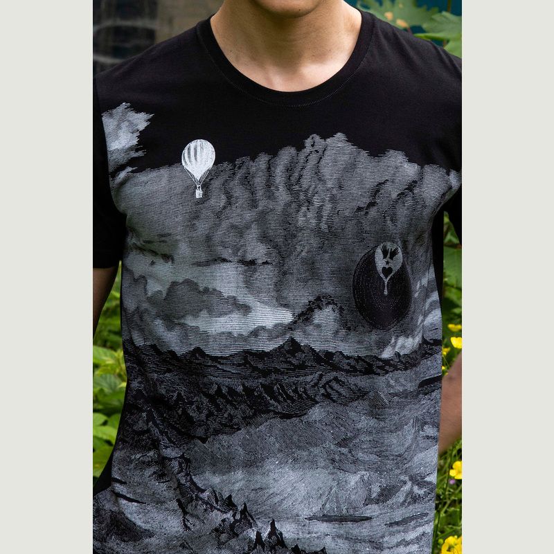 Mountain print T-shirt - Misericordia
