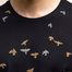 Bird print T-shirt - Misericordia