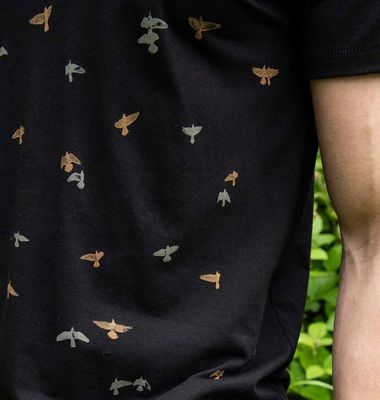 T-Shirt imprimé oiseaux 