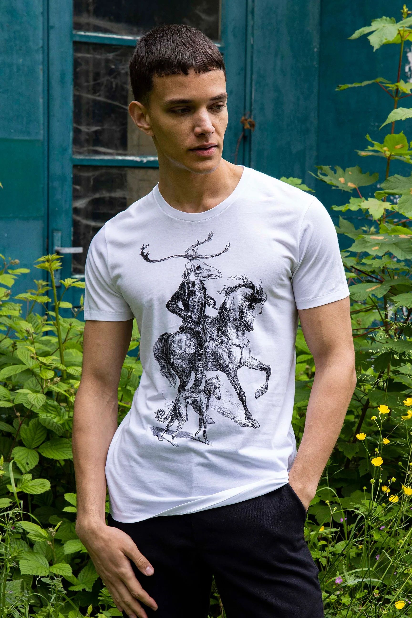 The messenger printed T-shirt - Misericordia