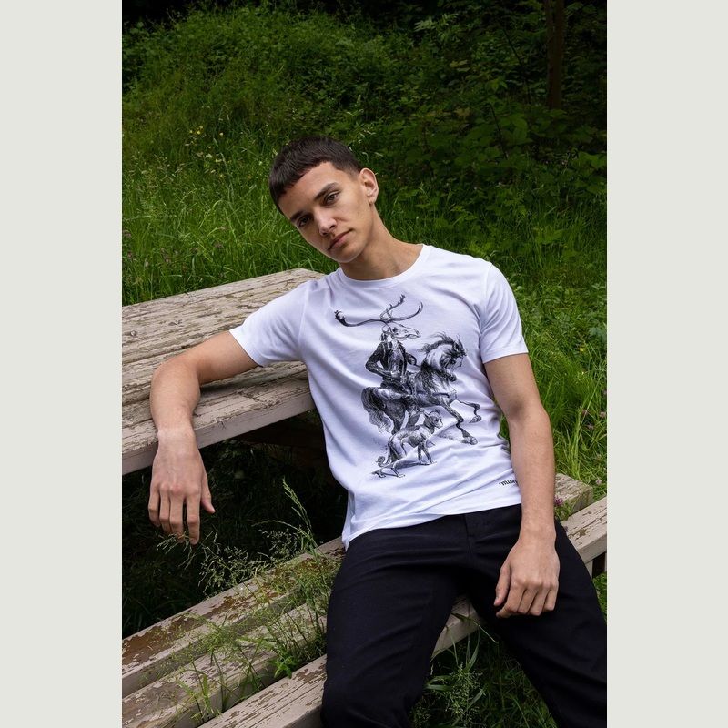 Horse print T-shirt - Misericordia