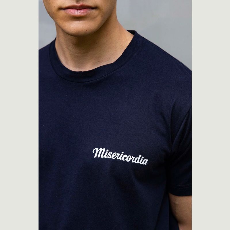Basic bedrucktes T-Shirt - Misericordia