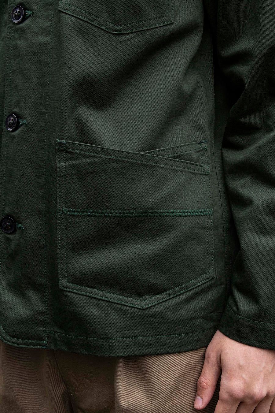 Buttoned work jacket - Misericordia