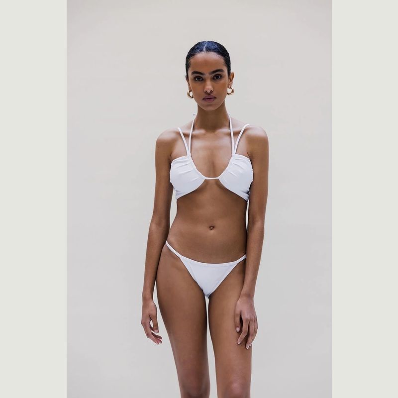 Bas de maillot Bayad Blanc Musier Paris L'Exception - Main Image