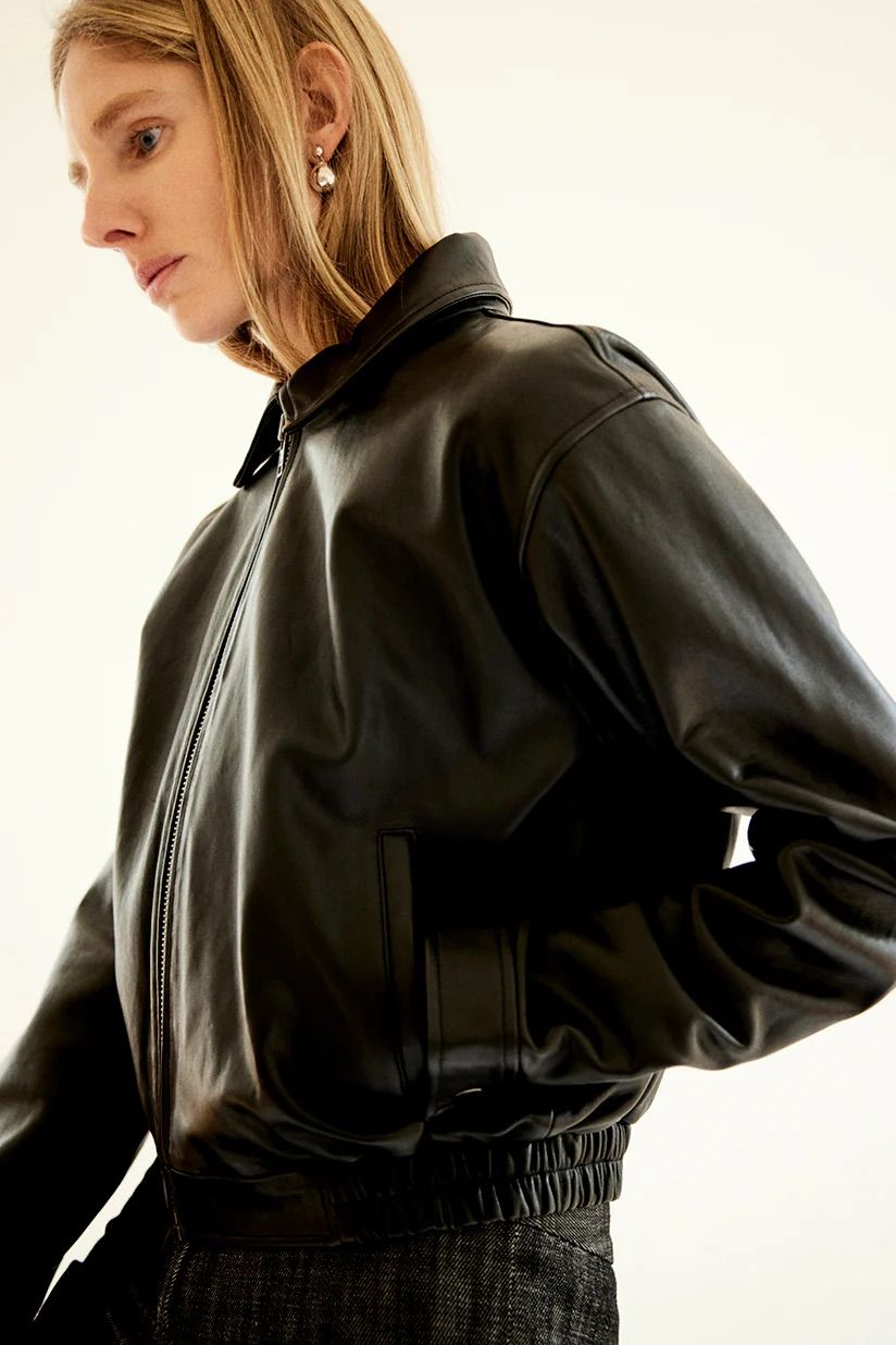 Fresca Leather Bombers - Musier