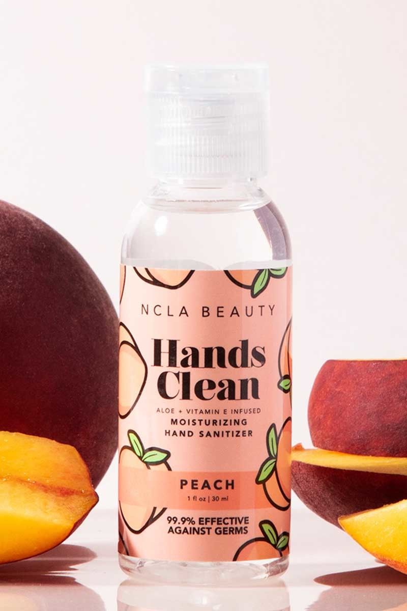 Peach hand sanitizer - NCLA
