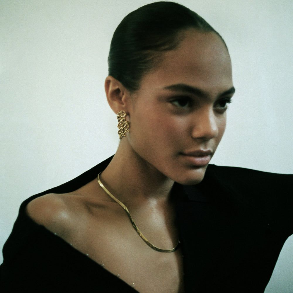Cécile earrings  - Romye Paris