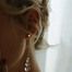 Drop crystal earrings  - Saskia Diez