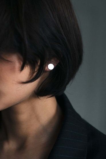 Boucles d'oreilles pailettes - Saskia Diez