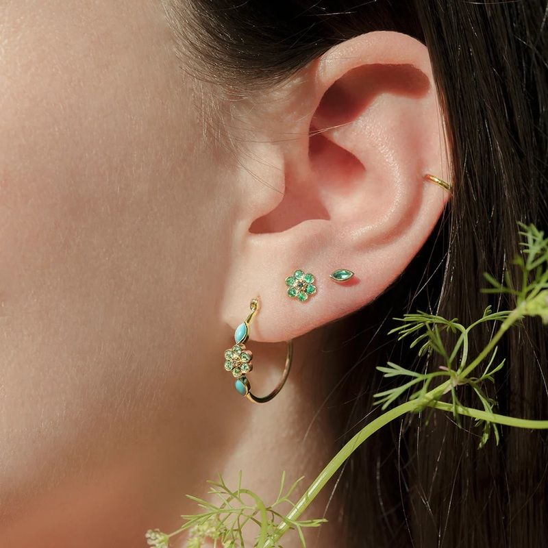 Miniflower Earrings - Sophie d'Agon