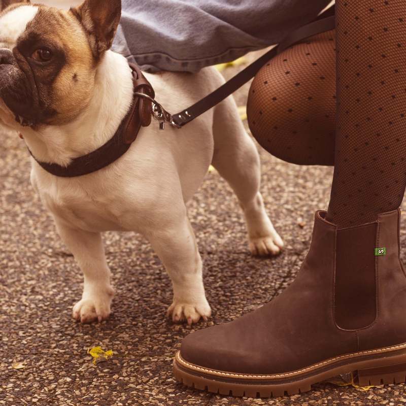 Chelsea boots en cuir vegan Jerry - Supergreen