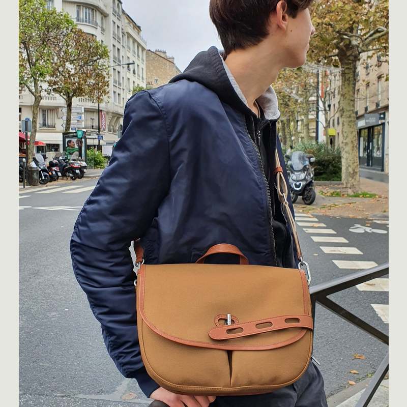 Double Twill Messenger Bag M - Thyrs