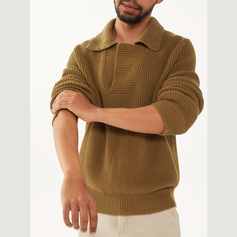 Polo-Shirt aus Bio-Baumwolle  - Tricot