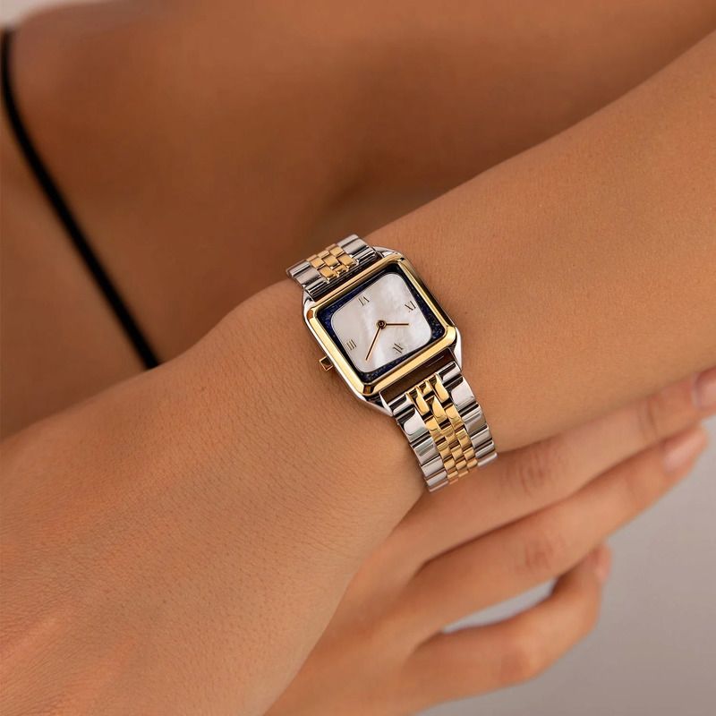 Geminus Uhr mit Lapislazuli und Perlen - Vanna