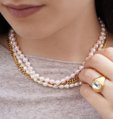 Barroque Pearls Dating Halskette