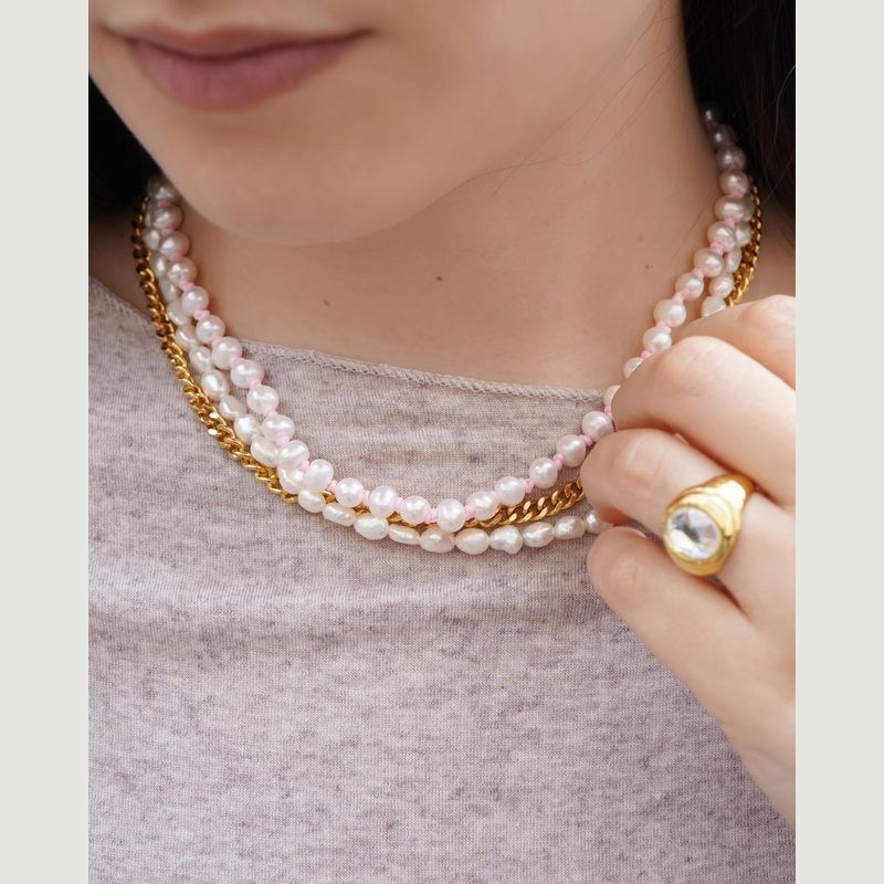 Barroque Pearls Dating Necklace - Wilhelmina Garcia