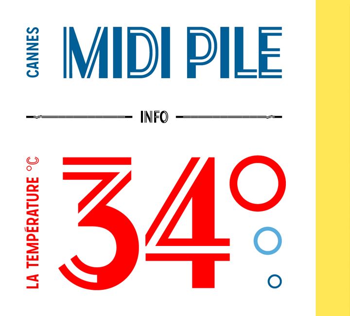 La typographie tient une place très importante dans votre travail. Pourquoi ce choix ?