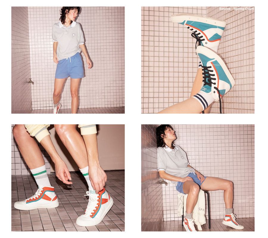 spring court time capsule sneakers