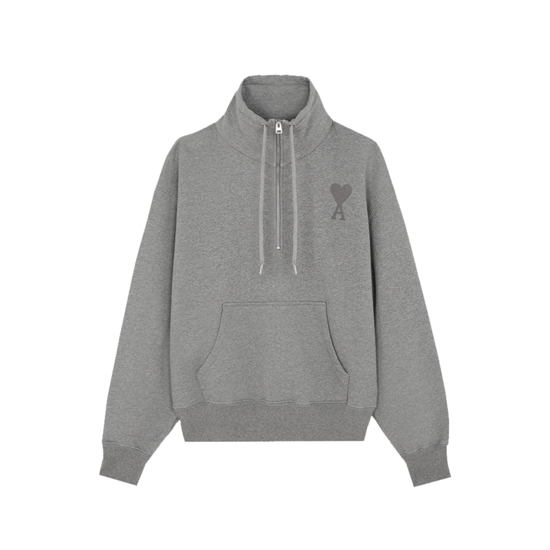 Sweatshirt zippé Ami de Coeur - AMI Paris