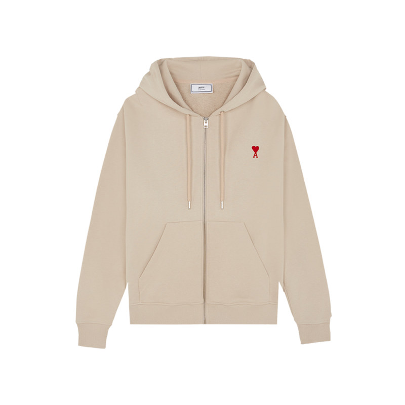 Hoodie zippé Ami de Coeur - AMI Paris