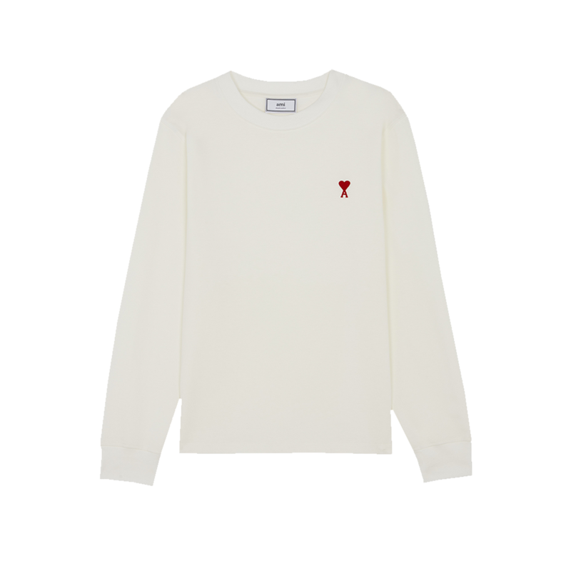 T-shirt manches longues AMI de Coeur - AMI Paris