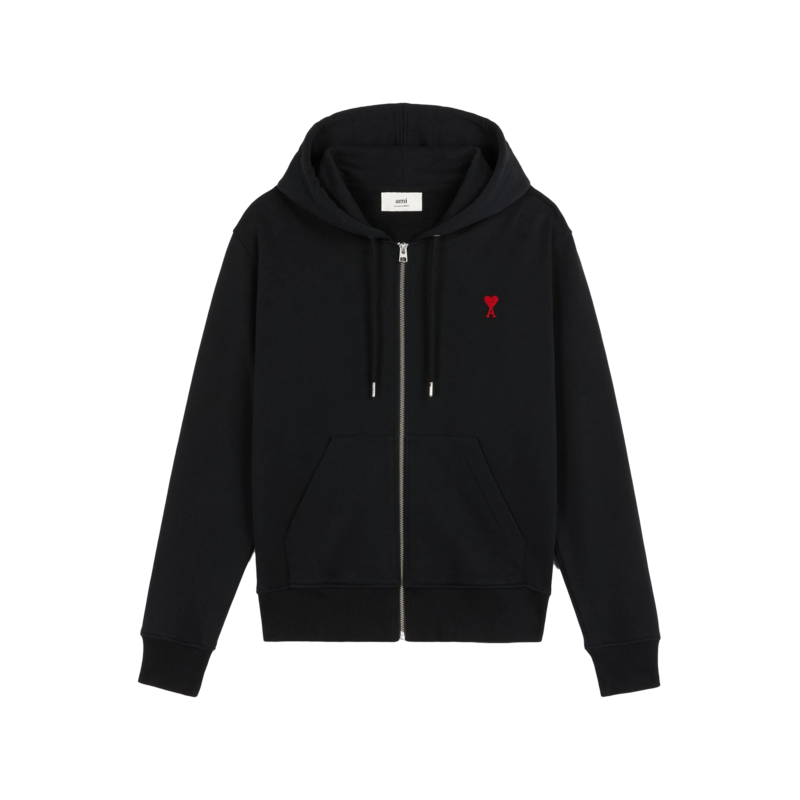 Hoodie zippé AMI de coeur - AMI Paris