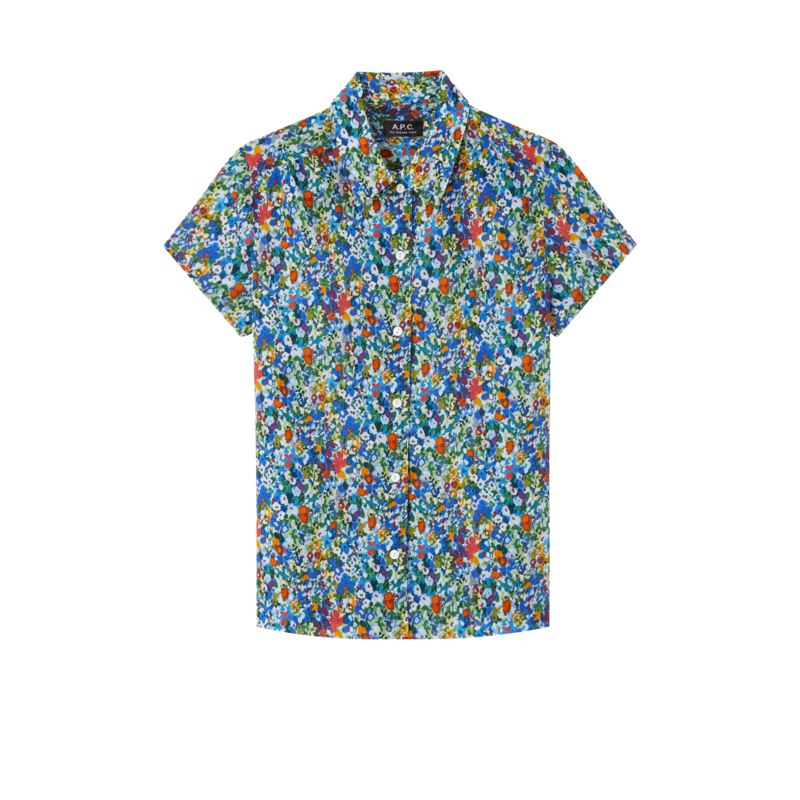 Chemisette Cléo à fleurs - A.P.C.