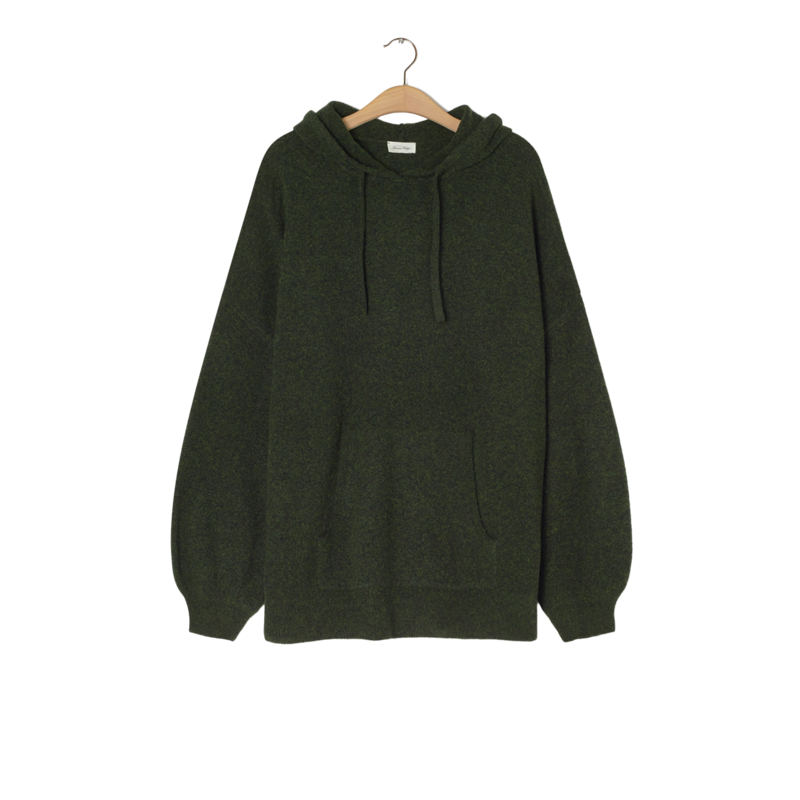 Pull mi-long ample à capuche Damsville - American Vintage