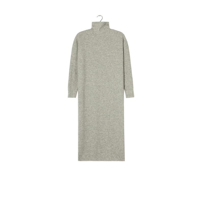 Robe longue manches longues en maille Noxon - American Vintage