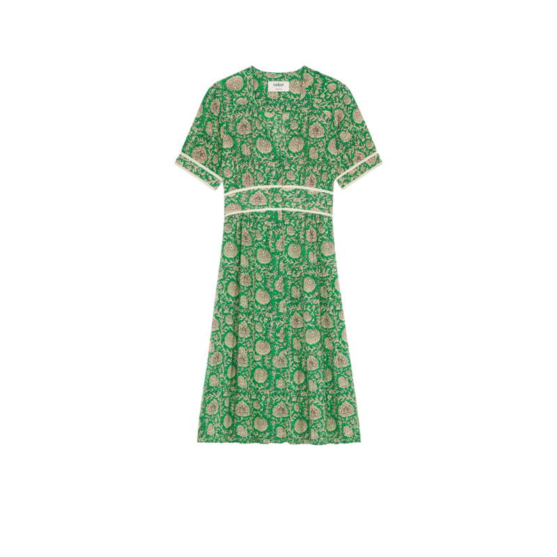 Robe midi Plume - Ba&sh