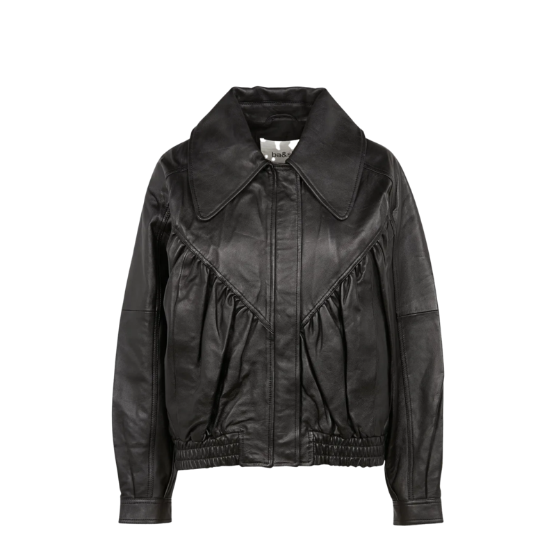Veste en cuir Barnabe - Ba&sh