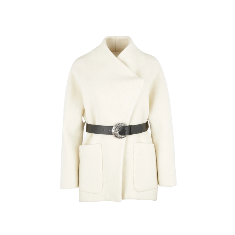 Manteau Cliff Coat en laine vierge - Ba&sh
