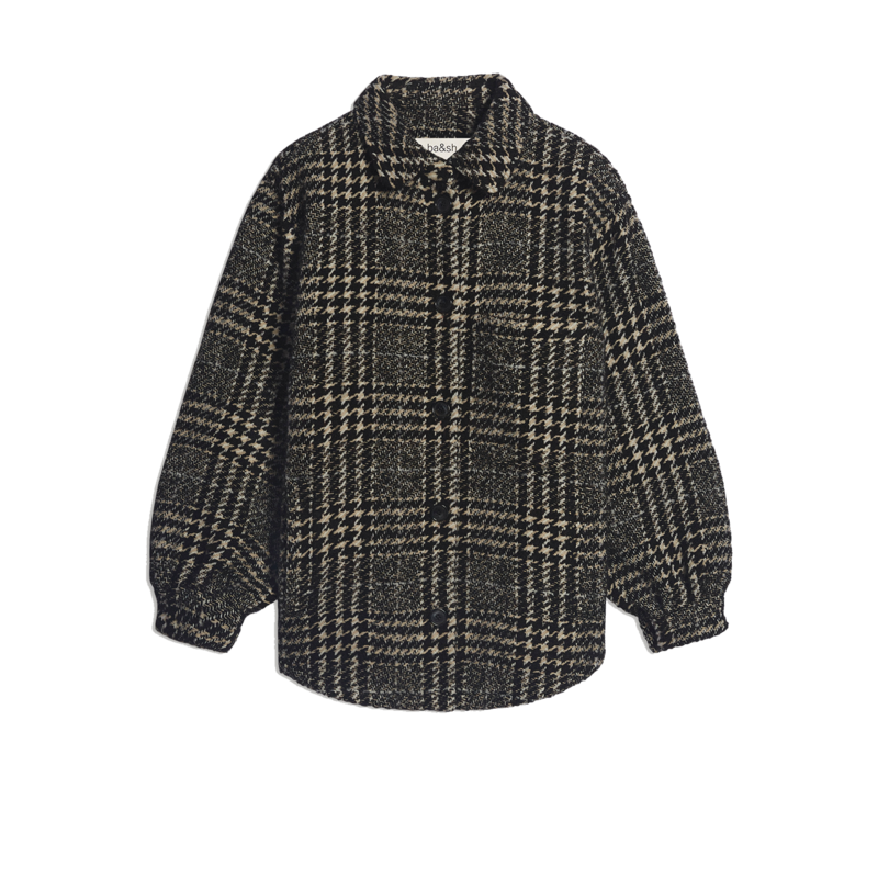 Veste motif pied-de-poule et carreaux Qetsia - Ba&sh