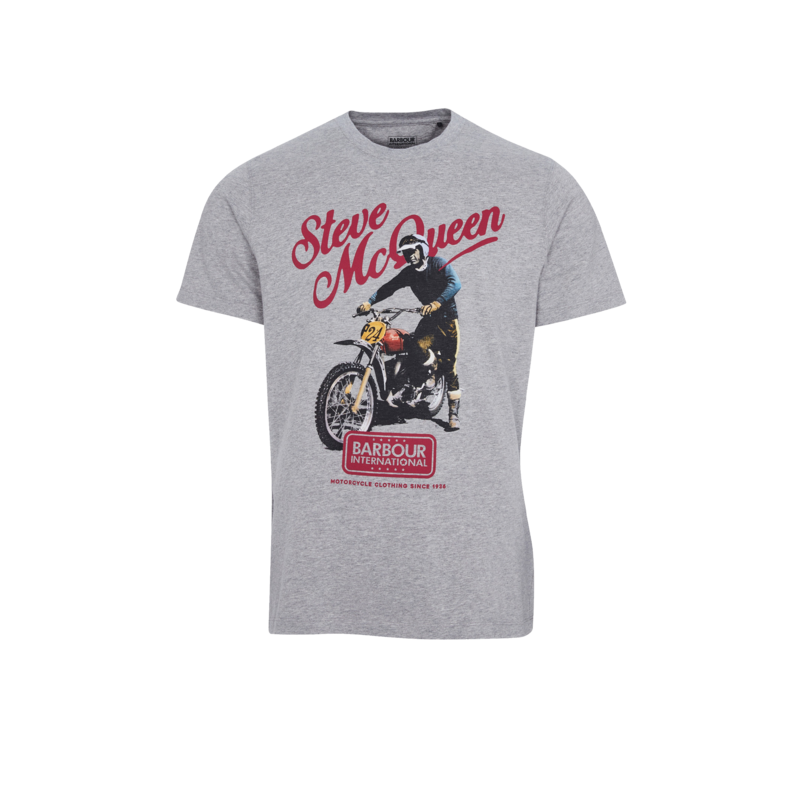 T-shirt Steve McQueen imprimé moto - Barbour Int.