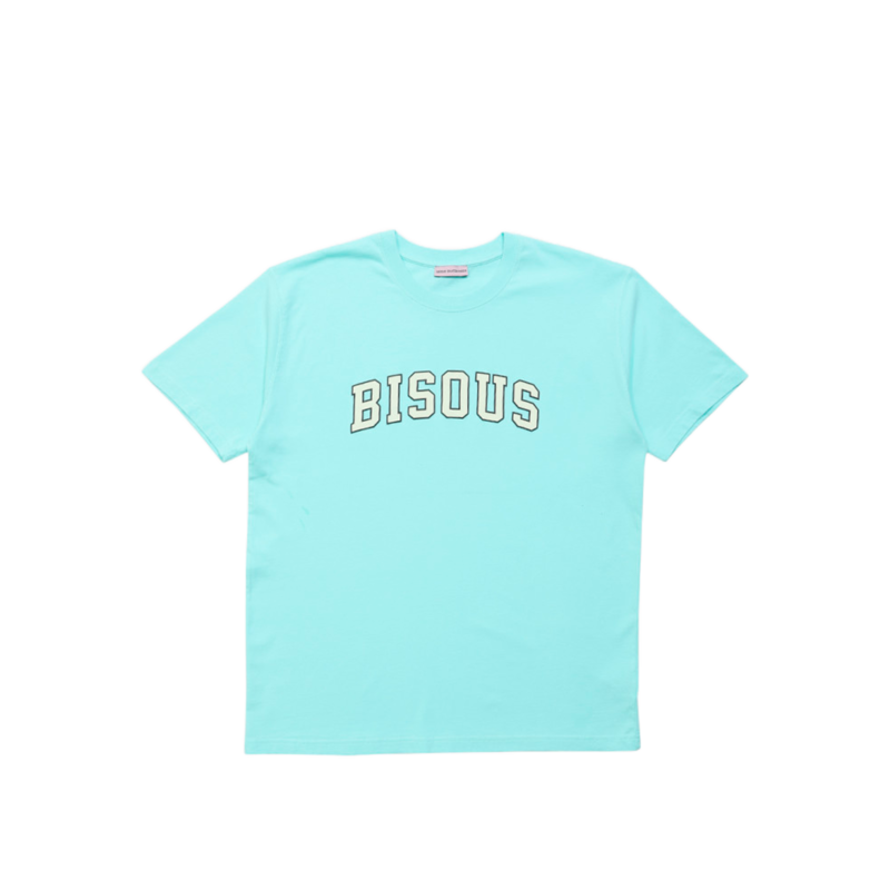 College T-shirt - Bisous Skateboards
