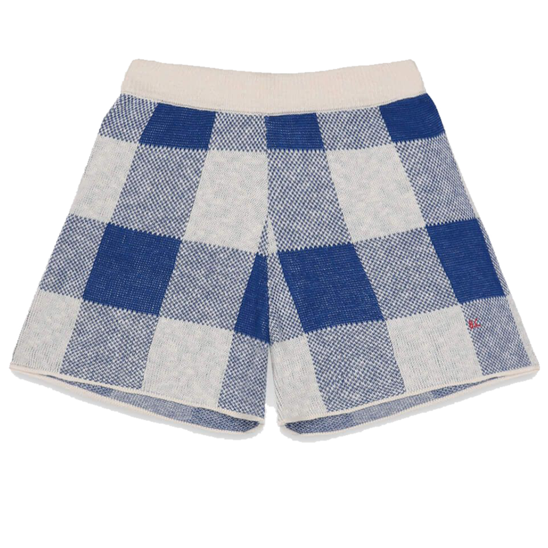 Short à carreaux en maille - Bobo Choses